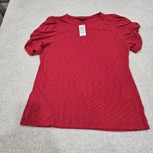 New Red INC blouse